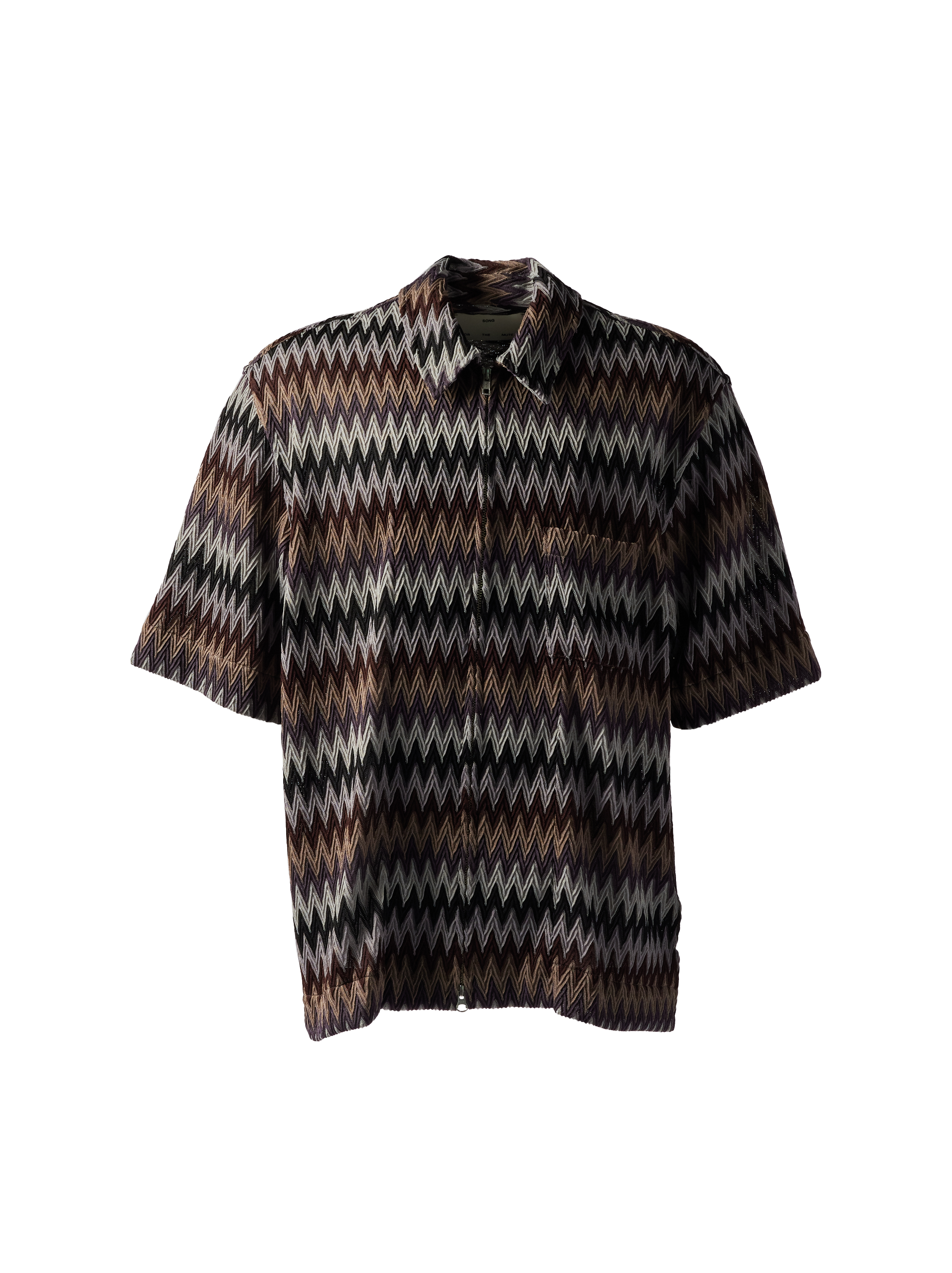 SONG FOR THE MUTE - Zig Zag Box Shirt product image