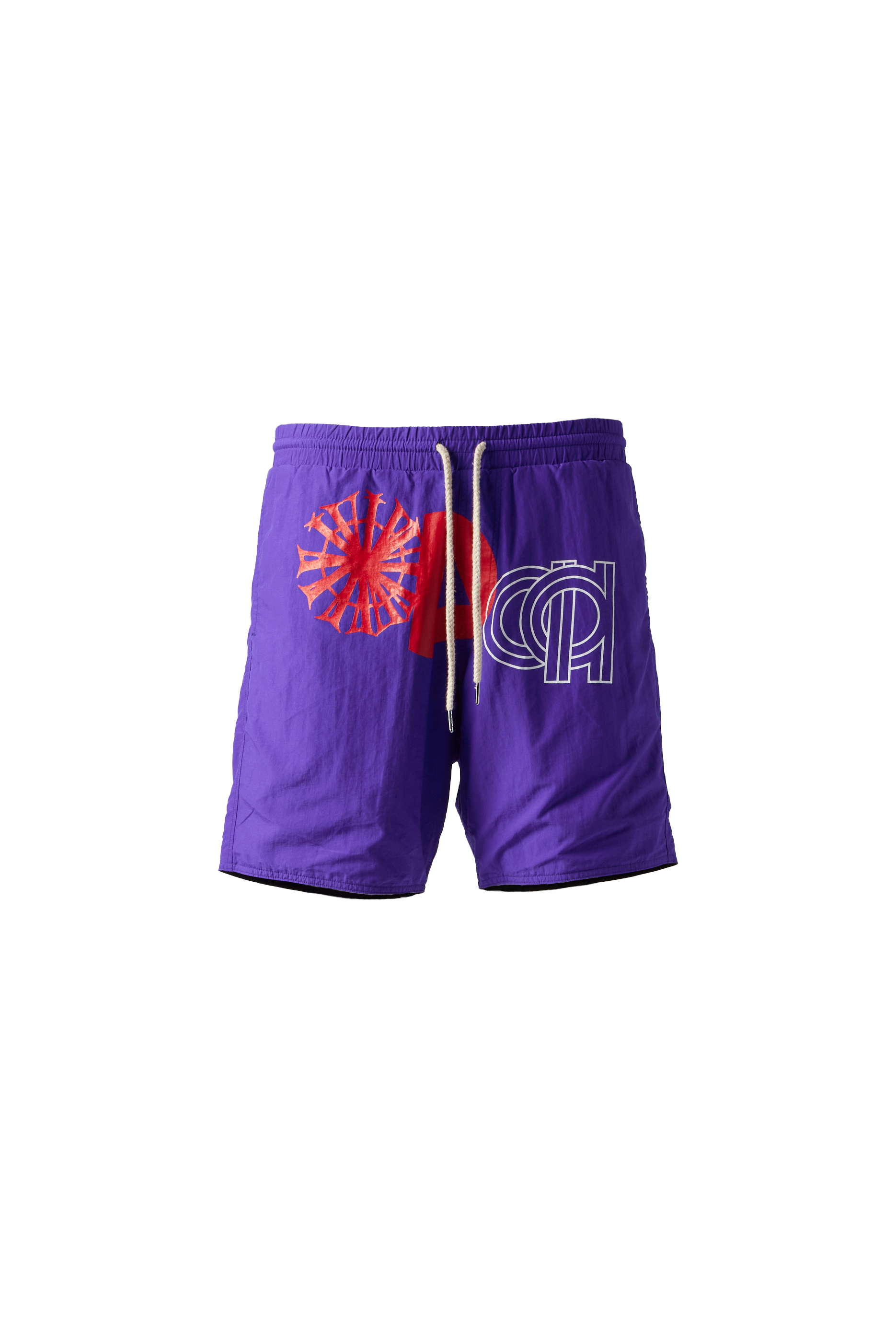 ASTRUM - Tri-Logo Purple Shorts product image