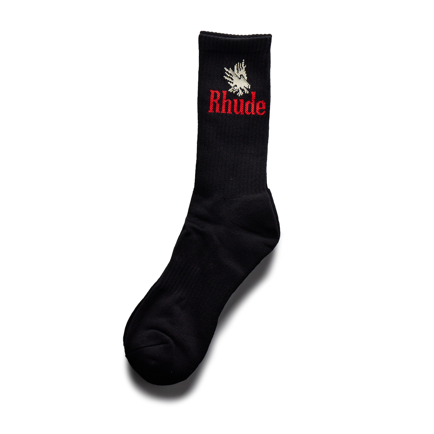 RHUDE - Eagles Sock (Black/Red/Yellow) product image