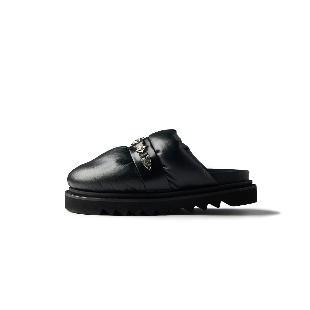 TOGA VIRILIS - Leather Puffer Sandal product image